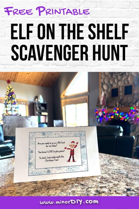 Printable Scavenger Hunt Clues, Easy Scavenger Hunt, Christmas Rhyming, Candy Cane Scavenger Hunt, Free Printable Scavenger Hunt, Christmas Printables Free, Elf On The Shelf Printables, Printable Elf On The Shelf, Printable Scavenger Hunt