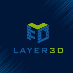 3D Initials logo design for a 3D printing provider 3d Printing Logo Design, Logo Design Samples, Machine 3d, Initials Logo Design, Architecture 3d, Construction Logo, Engineering Technology, Print 3d, Initials Logo