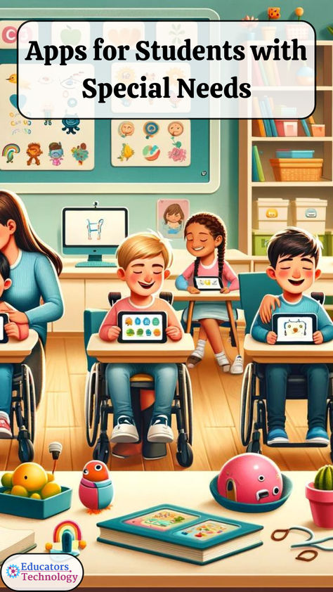 🚀 Unveiling a new horizon in special education! Dive into my latest curation of apps designed to empower teachers, parents, and therapists in crafting a tailored, enriching learning journey for students with special needs. #EdTech #SpecialEducation #InclusiveLearning #educatorstechnology https://www.educatorstechnology.com/2024/02/apps-for-special-education.html Neurodivergent Classroom, Educational Technology Tools, Education Apps, Instructional Materials, Sped Classroom, Special Educational Needs, Technology Tools, Learning Journey, Special Education Students