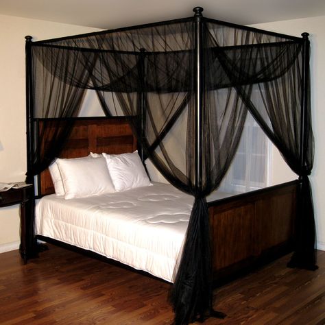 Look what I found on Wayfair! Tent Over Bed, Poster Bed Canopy, Kids Bed Canopy, Canopy Bed Curtains, Canopy Curtains, Canopy Bedroom, Cute Dorm Rooms, Four Poster Bed, Four Poster