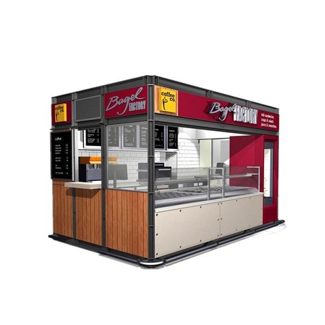 Small Food Court Design Ideas, Outdoor Kiosk Design, Kiosk Design Ideas, Outdoor Kiosk, Food Court Design, Diy Lemonade Stand, Architecture Photography Buildings, Wooden Workshops, Stainless Steel Food Containers