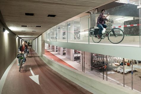 Bicycle Garage, Bike Garage, Royal City, Bicycle Parking, Urban Fabric, Bike Repair, Bike Parking, Parking Design, Bike Storage