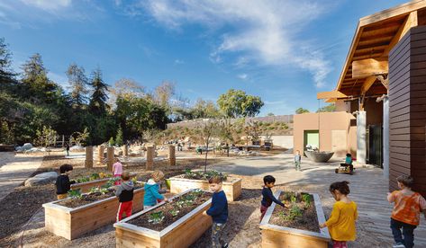 Environmental Nature Center Preschool - LPA Net Zero Building, Elementary School Projects, Early Childhood Centre, Nature Education, Farm Preschool, Environmental Research, Newport Beach California, Net Zero, Environmental Education