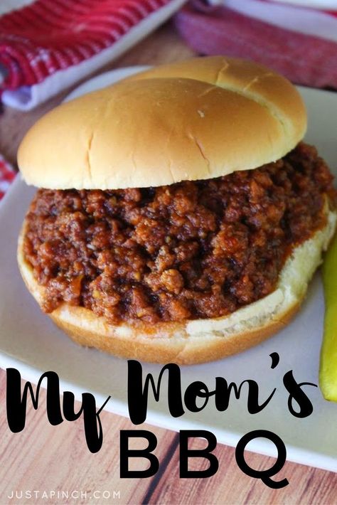 Bbq Sloppy Joe Recipe, Bbq Sloppy Joes, Bbq Hamburgers, Beef Barbecue, Barbeque Recipes, Bbq Sandwich, Bbq Burgers, Grilled Meat Recipes, Healthy Grilling Recipes