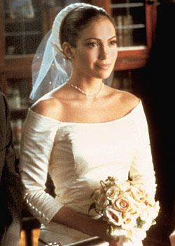 Jennifer Lopez in "The Wedding Planner" Quickie City Hall Wedding Dress..... she looks good in anything she wears.... Jennifer Lopez The Wedding Planner, Jlo The Wedding Planner, Jennifer Lopez Wedding Dress, The Wedding Planner Movie, Jennifer Lopez Wedding, Movie Character Outfits, Movie Wedding Dresses, City Hall Wedding Dress, Tv Weddings