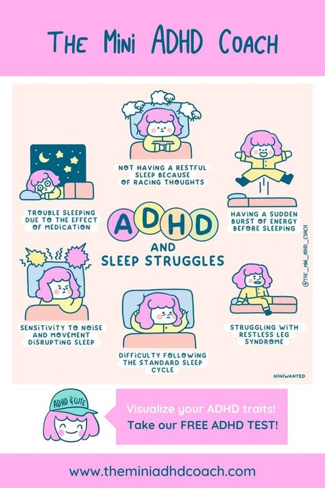 ADHD and Sleep Struggles Healthiest Food, Racing Thoughts, Trouble Sleeping, Before Sleep, Sleeping Habits, Spectrum Disorder, Super Healthy, But Why, Mental And Emotional Health