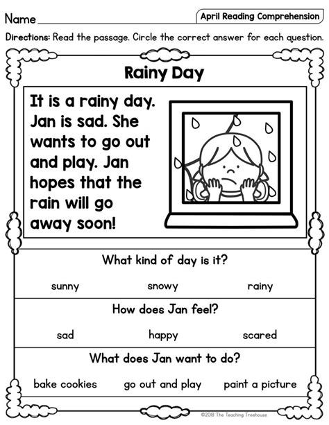 Comprehension Worksheets For Kindergarten Kindergarten Reading Comprehension Grade 1, 1st Grade Reading Worksheets, Reading Comprehension Practice, First Grade Reading Comprehension, Teaching Reading Comprehension, Reading Comprehension Kindergarten, Reading Comprehension Lessons, Kindergarten Reading Worksheets, First Grade Worksheets