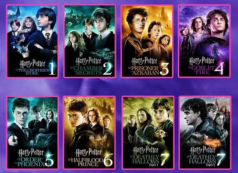 Harry Potter Movies In Order - How To Watch It Online Harry Potter Movies In Order List, Harry Potter Series In Order, Harry Potter In Order, Harry Potter Movies List, Harry Potter Movies In Order, Harry Potter All Movies, Harry Potter Timeline, Timeline Movie, Harry Potter Order