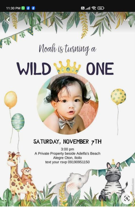 Animal Themed Birthday Party Invitations, Safari Theme Birthday Invitations, 1 St Birthday Invitation Card, 1st Birthday Card Invitation, Safari Themed Invitation, Safari Birthday Party Invitations, Safari Birthday Invitation Template, 1st Birthday Invitation Card, First Birthday Invitation Cards