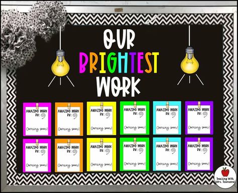 Student Work Bulletin Board, Work Bulletin Board, Elementary Bulletin Boards, Kindergarten Bulletin Boards, Bulletin Boards Theme, Work Bulletin Boards, Brag Board, Classroom Boards, Teacher Bulletin Boards