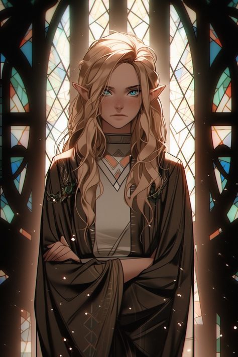 Elf Characters, Anime Elf, Female Elf, Roleplay Characters, Dungeons And Dragons Characters, Dnd Art, Fantasy Inspiration, 만화 캐릭터, Female Character Design