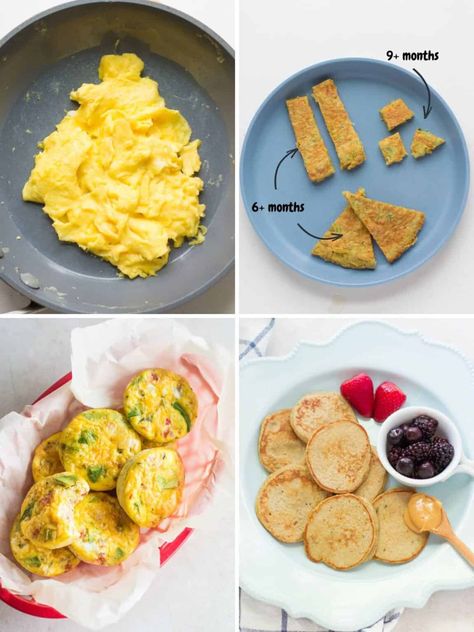 11 Month Old Food, Breakfast Ideas For Babies, Baby Breakfast Ideas, Blw Breakfast Ideas, 9 Month Old Baby Food, Baby Led Weaning Breakfast, Fingerfood Baby, Recipes For Babies, Weaning Foods