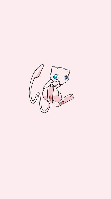 Mew Wallpaper Iphone, Mew Wallpaper Pokemon, Mewtwo Wallpapers, Mew Aesthetic, Mew Wallpaper, Mew Tattoo, Pokemon Lock Screen, Pokemon Pfps, Pokémon Wallpapers