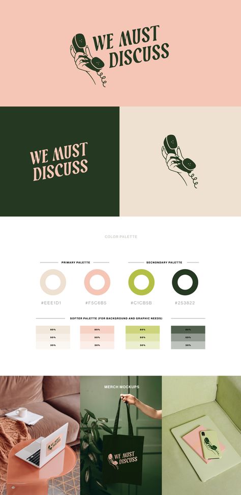 Delivery Branding, Green Brand Identity, Brown Branding, Packaging Website, Brand Identity Colors, Retro Branding, Logo Vert, Green Branding, Logo Video