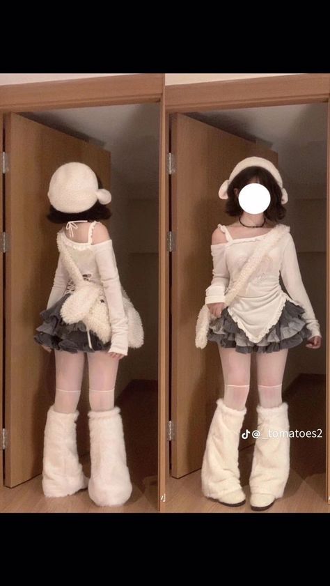 This Dress On Your Oc, Doll Outfits Aesthetic, Kawaiicore Outfit, Kawaii Winter, Kawaii Outfit Ideas, Mode Kawaii, Idee Cosplay, Kawaii Fashion Outfits, New Rock