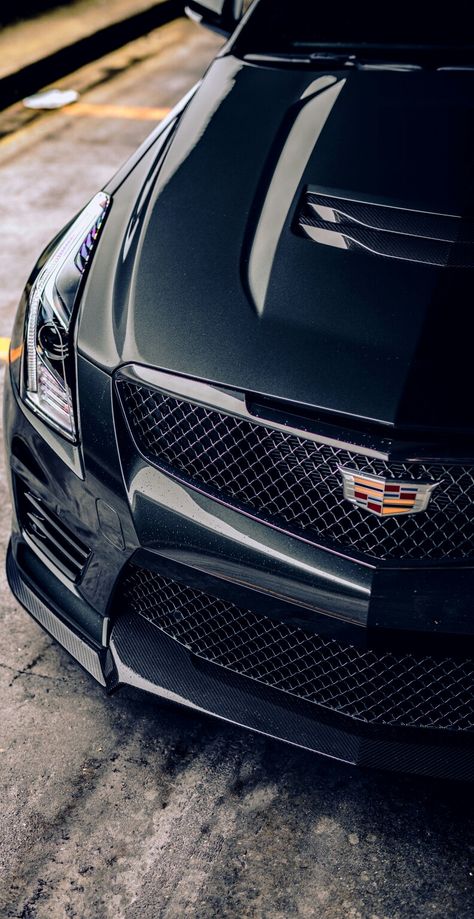 (°!°) BadAss to the Bone, and with a lot of attitude... photographed by Brandon Woyshnis and enhanced by Keely VonMonski Luxury Suv Cars, Best Luxury Sports Car, Black Cadillac, Chevy Ls, Cts V, Cadillac Cts V, Cadillac Ct6, Car Backgrounds, To The Bone