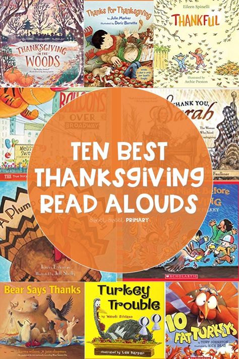 Thanksgiving Read Alouds, Thanksgiving Elementary, Thankful Projects, Thanksgiving Read Aloud, Classroom Thanksgiving, Thanksgiving Readings, November Classroom, Thanksgiving Stories, Teachers Thanksgiving