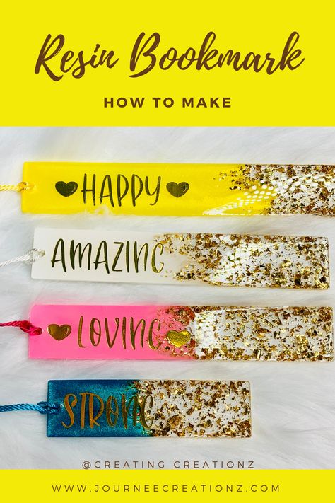 Diy Resin Bookmarks Tutorial, Resin Bookmarks How To Make, Diy Resin Bookmarks, Uv Resin Bookmark, Epoxy Bookmark Ideas, Resin Bookmarks Ideas, Resin Bookmark Ideas, Cricut Bookmarks, Resin Book