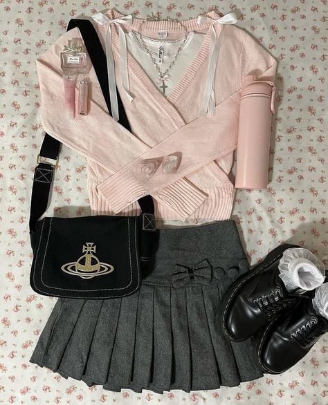 Shojo Outfits, Pinterest Wardrobe, Digital Wardrobe, Winter Fit, Summer Fits, Pink Outfits, Feminine Outfit, Really Cute Outfits, Girly Outfits