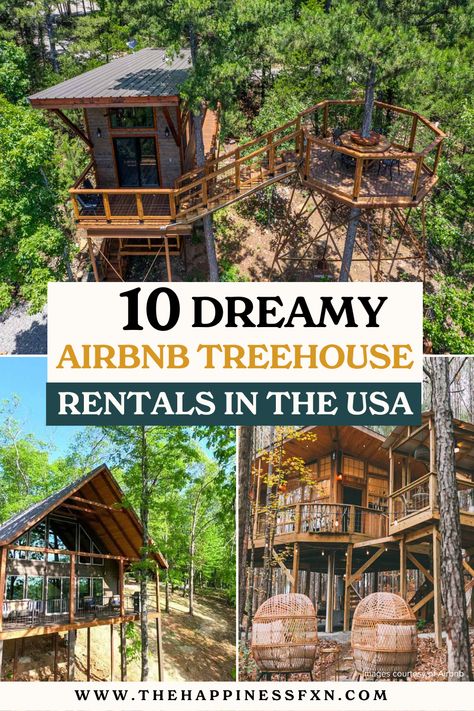 images of treehouse Airbnbs in the USA Treehouse Vacation Rentals, Tree House Vacation Rentals, Dream Airbnb, Adult Treehouse, Tree House Rentals, Treehouse House, Romantic Treehouse, Treehouse Inspiration, Treehouse Vacations