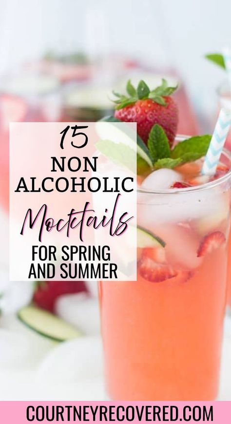 Summer Mocktails Non Alcoholic, Summer Drink Recipes Nonalcoholic, Mocktails Non Alcoholic, Summer Mocktails, Best Non Alcoholic Drinks, Mocktail Drinks, Virgin Cocktails, Virgin Drinks, Dessert Oreo