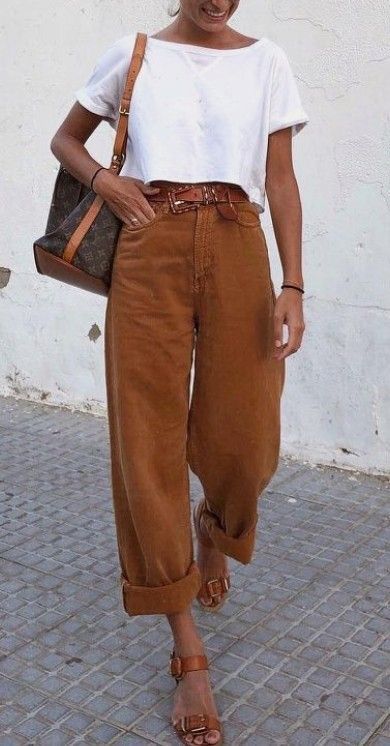 #fall #transition #style Look Boho Chic, Tas Fashion, Jean Large, Mode Casual, Ținută Casual, Modieuze Outfits, ��가을 패션, 여자 패션, Looks Style