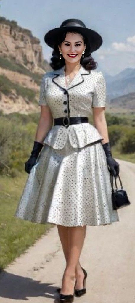 50s Womens Fashion, Housewife Dress, Formal Fashion Women, 50s Women, Vintage Fashion 1950s, 1950s Outfits, Fashion Fails, Fifties Fashion, Vintage Dresses 50s