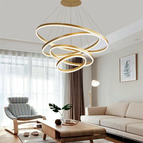 Orren Ellis Osher 4 - Light Dimmable LED Geometric Chandelier & Reviews | Wayfair Led Room, Modern Lighting Chandeliers, Iron Accents, Pendant Light Styles, Live Fit, Led Light Bulbs, Steel Design, Led Chandelier, Room Aesthetic