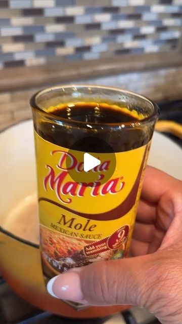 Chicken Mole Recipe Dona Maria, Mole Recipe Mexican, Mexican Chicken Mole, Mole Idea, Chicken Mole Recipe, Jenny Martinez, Mole Recipe, Chicken Verde, Chicken Mole