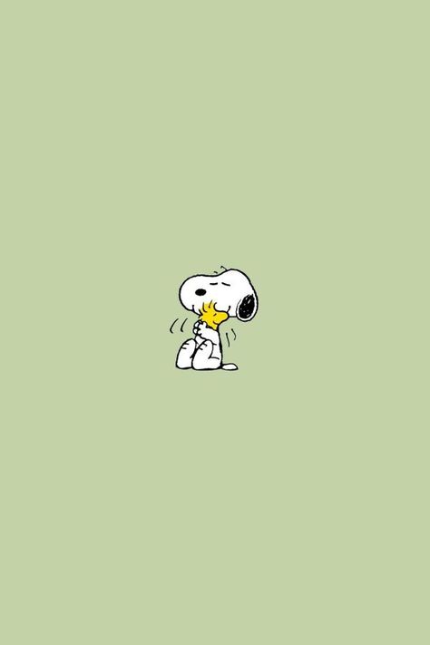 Snoopy Wallpaper Aesthetic, Woodstock Wallpaper, Snoopy Aesthetic, Charlie Brown Wallpaper, Peanuts Wallpaper, Woodstock Peanuts, Hijau Mint, Snoopy Images, Snoopy Wallpaper