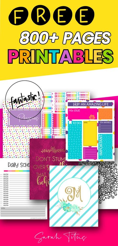 colorful printables Pdf Templates Free, Cleaning Binder Printables Free, Printable Organization Sheets Free, Free Printables Organization Templates, To Do List Template Free Printable, Life Binder Printables Free, Work Organization Printables, Free Organization Printables, Mom Planner Printables Free