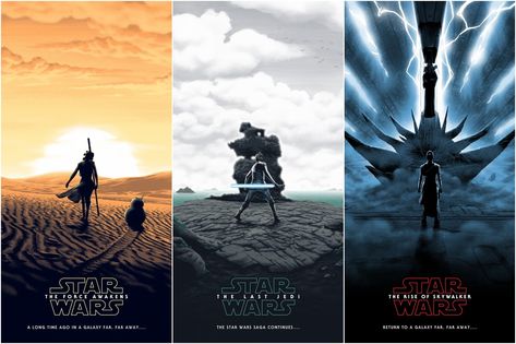 Sequel Trilogy, Star Wars Sequel Trilogy, Episode Vii, Original Trilogy, Poster Series, Star Wars Poster, Star Wars Movie, New Star Wars, All Movies