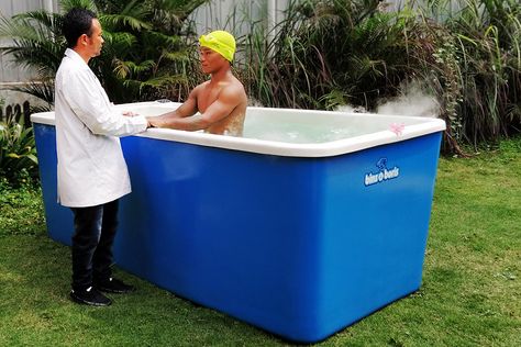 Cheap Backyard Makeover Ideas, Therapy Pools, Physiotherapy Exercises, Portable Swimming Pools, Hydrotherapy Pool, Portable Pools, Diy Swimming Pool, Cheap Backyard, Mini Pool