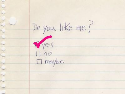 Do you like me? Check Yes. Check No. | Happy Monkey Land and Other Musings on Life Yes No Or Maybe, Check Yes Or No, Yes Or Yes, Message Mom, Flirting Messages, Hard Questions, Flirting Texts, Flirting Memes, Flirting Humor