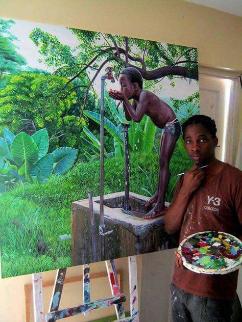 Art Black Love, Jamaican Art, Art Amour, Images D'art, Afrique Art, Caribbean Art, Canvas For Beginners, Black Art Painting, Afrocentric Art