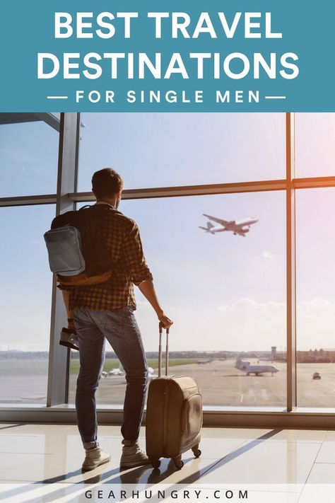 Whether you're craving a solo adventure or a fun weekend getaway with the guys, you need to see our top travel destinations for single men! Read more here! Solo Vacation, Traveling Ideas, Miami Beach Hotels, Solo Adventure, Best Holiday Destinations, Best Travel Destinations, Single Travel, Best Vacation Destinations, Solo Travel Destinations