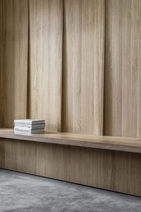 Kew House / McLaren.Excell | ArchDaily Millwork Details, Joinery Details, Wall Finishes, Wood Interiors, Into The Woods, Scandinavian Interior, Interior Walls, Home Staging, 인테리어 디자인