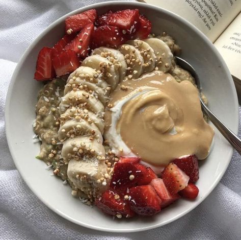 Healthy Breakfast, Oatmeal, Bowl, Health