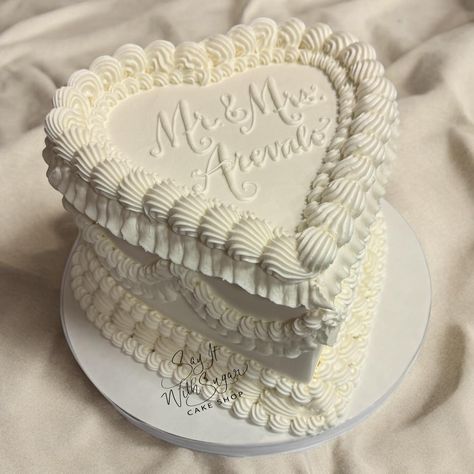 Heart shaped wedding cake #heart #heartcake #sayitwithsugar #sayitwithsugarcakeshop #birthdaycake #cake #dallascakes #dfwcakes #dallas #texas #discoverwylie #downtownwylie #wylie #bakery #wyliebakery #cakesofinstagram #edible #shoplocal #historicdowntownwylie #shopwylie Wedding Cake Heart, Heart Shaped Wedding Cakes, Heart Wedding Cake, Cake Heart, Heart Wedding Cakes, Heart Shaped Cakes, Heart Cake, Grad Pics, White Cake