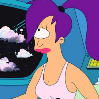 Leela Icon Futurama, Leela Fanart, Fry Futurama, Leela Futurama, Aesthetic Animation, Girl Interrupted, Fav Characters, Futurama, Horror Movies