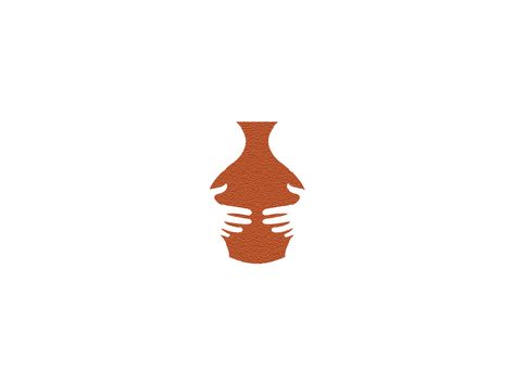 Logo Concept for a Clay Work Company by Farooq Shafi on Dribbble Pottery Tattoo Ceramics, Clay Logo Design, Clay Pot Drawing, Clay Branding, Clay Tattoo, Pottery Tattoo, Clay Logo, Pottery Illustration, Ceramic Drawing