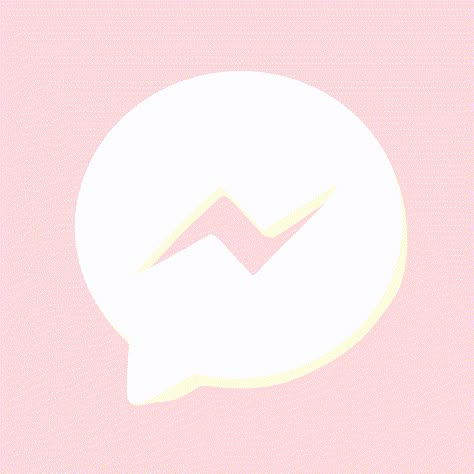 Light Pink Messenger Icon, Pink Iphone App Icons, App Icons Youtube, Phone Asthetic, Pink Walpaper, Phone Setup, Iphone App Icons, Phone Customization, Dark Aesthetic Wallpaper Iphone