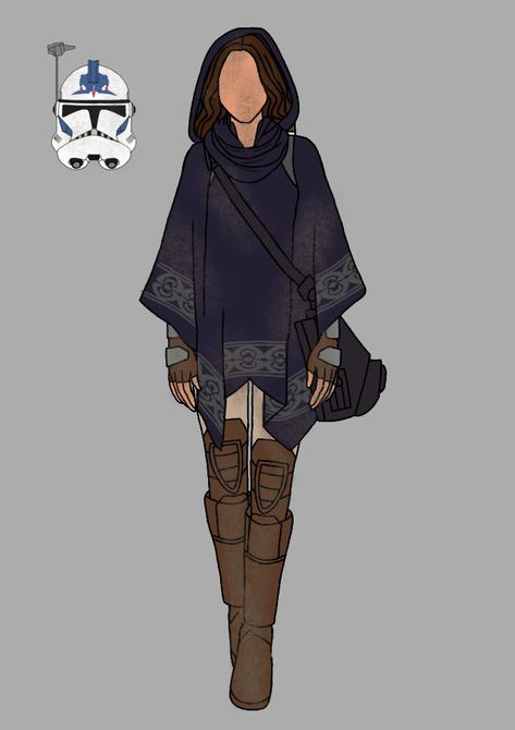 Star Wars Dresses Concept Art, Jedi Inspired Fashion, Star Wars Fashion Women, Jedi Oc Outfit, Star Wars Fashion Concept Art, Jedi Inspired Outfit Female, Starwars Oc Outfit, Starwars Aesthetic Outfit, Star Wars Clothes Design