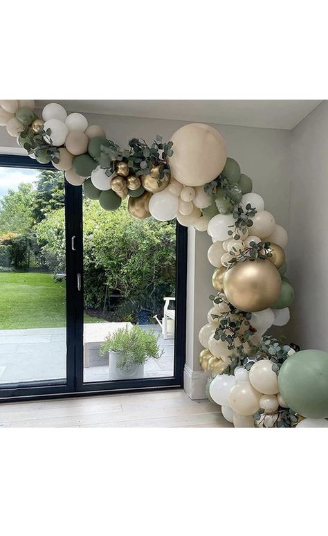 These balloon garland are beautiful for your Easter home decor! Great for any occasion as they are reusable and budget friendly! The balloons' latex construction allows for excellent stretching after inflation. You can simply make stunning balloon arches for Easter with the aid of our balloon arch kit. Even in less than 30 minutes, you may create the balloon garland seen in the picture. As an Amazon Associate, I earn from qualifying purchases and find the best deals from Amazon for you! Balloons For Baby Shower, Happy Balloons, Balloon Arch Kit, Photo Balloons, Color Party, Balloon Kit, Green Balloon, Diy Activities, Arch Kit