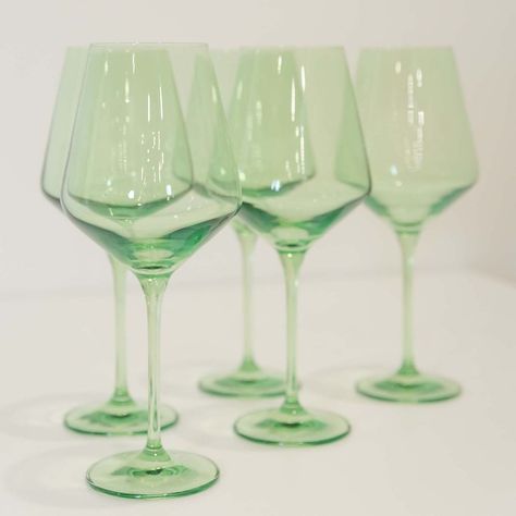 I Found the Aesthetically Pleasing Glassware You've Been Saving on Instagram Sprout Aesthetic, Green Aethstetic, Sprout Color, Uni Flat, Personality Colors, Sage Aesthetic, Mystery Bags, Verde Vintage, Hijau Mint