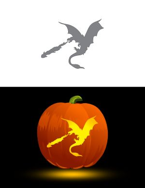 Dragon Pumpkin Stencil, Fire Template, Dragon Pumpkin, Scary Pumpkin Carving Patterns, Printable Pumpkin Stencils, Pumpkin Stencils Free, Halloween Pumpkin Stencils, Pumkin Carving, Pumpkin Stencils