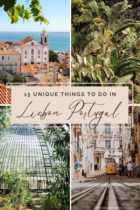 Looking for the best things to do in lisbon portugal? From botanical gardens to iconic street art, vintage tram rides and more, there are some fun and exciting activities to do in this european destination. #lisbon #europe #portugal Things To Do In Lisbon, Traditional Boats, Portugal Lisbon, Seven Hills, European Destination, Lisbon Portugal, Unique Things, Activities To Do, Hidden Gems