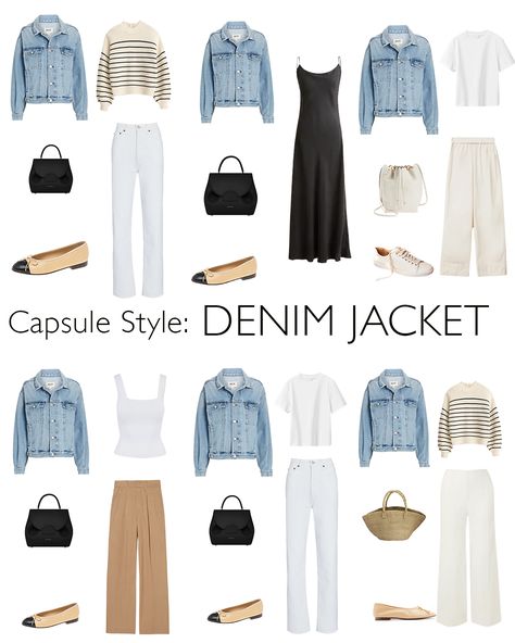 Denim Jacket Outfit Women, Oversized Denim Jacket Outfit, Capsule Wardrobe Women, Clever Comebacks, Look Boho Chic, Light Denim Jacket, Jacket Outfit Women, Denim Jacket Outfit, Fashion Capsule Wardrobe