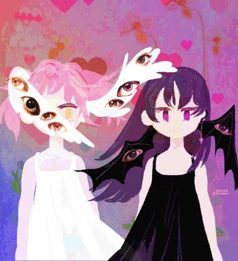 Modoka Magica Witches, Madoka And Homura Gif, Madoka Magica Gacha Club, Mami Madoka Magica Icon, Madoka Magica Homura Icon, Madoka And Homura Fanart, Madoka Magica Nails, Madoka God Form, Madoka Halloween