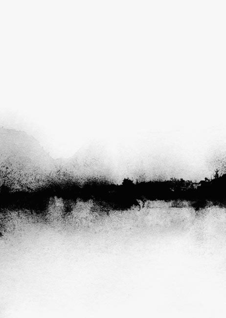 L1 on Behance Monochrome Art, 흑백 그림, Scandinavian Wall Art, Pics Art, Art Abstrait, Abstract Landscape, Printmaking, Framed Art Prints, Watercolor Paintings